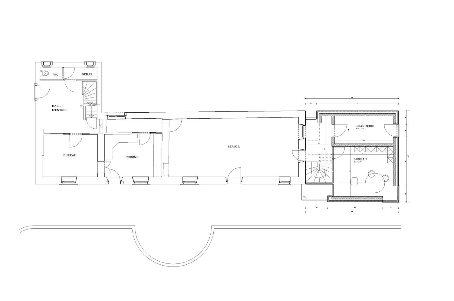 Extension d’une habitation à Suarlée