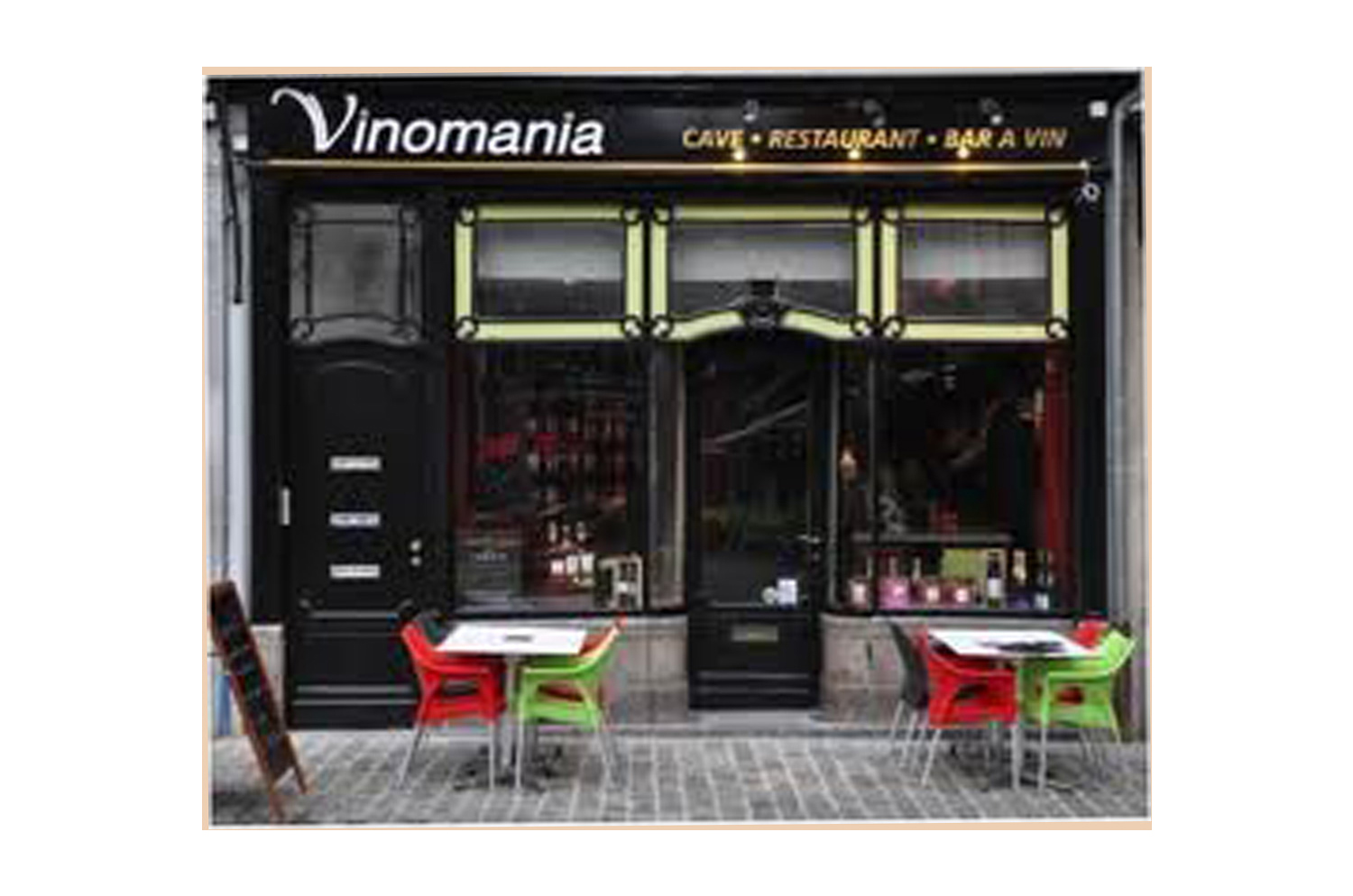 Aménagement d’un bar à vin à Namur