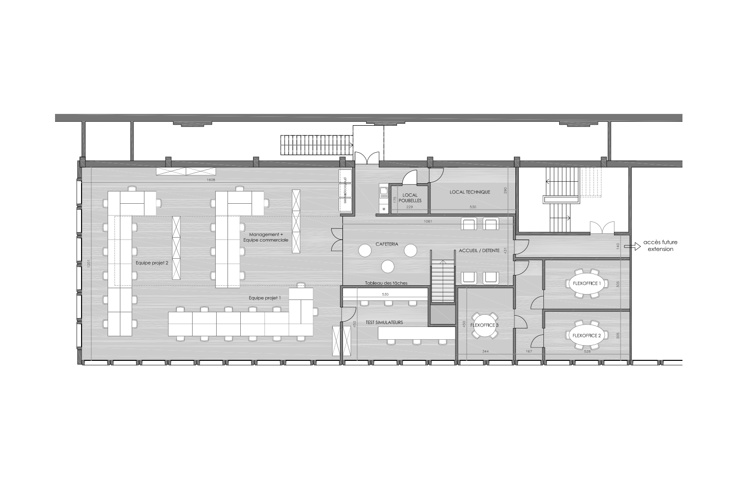 Aménagements de bureaux