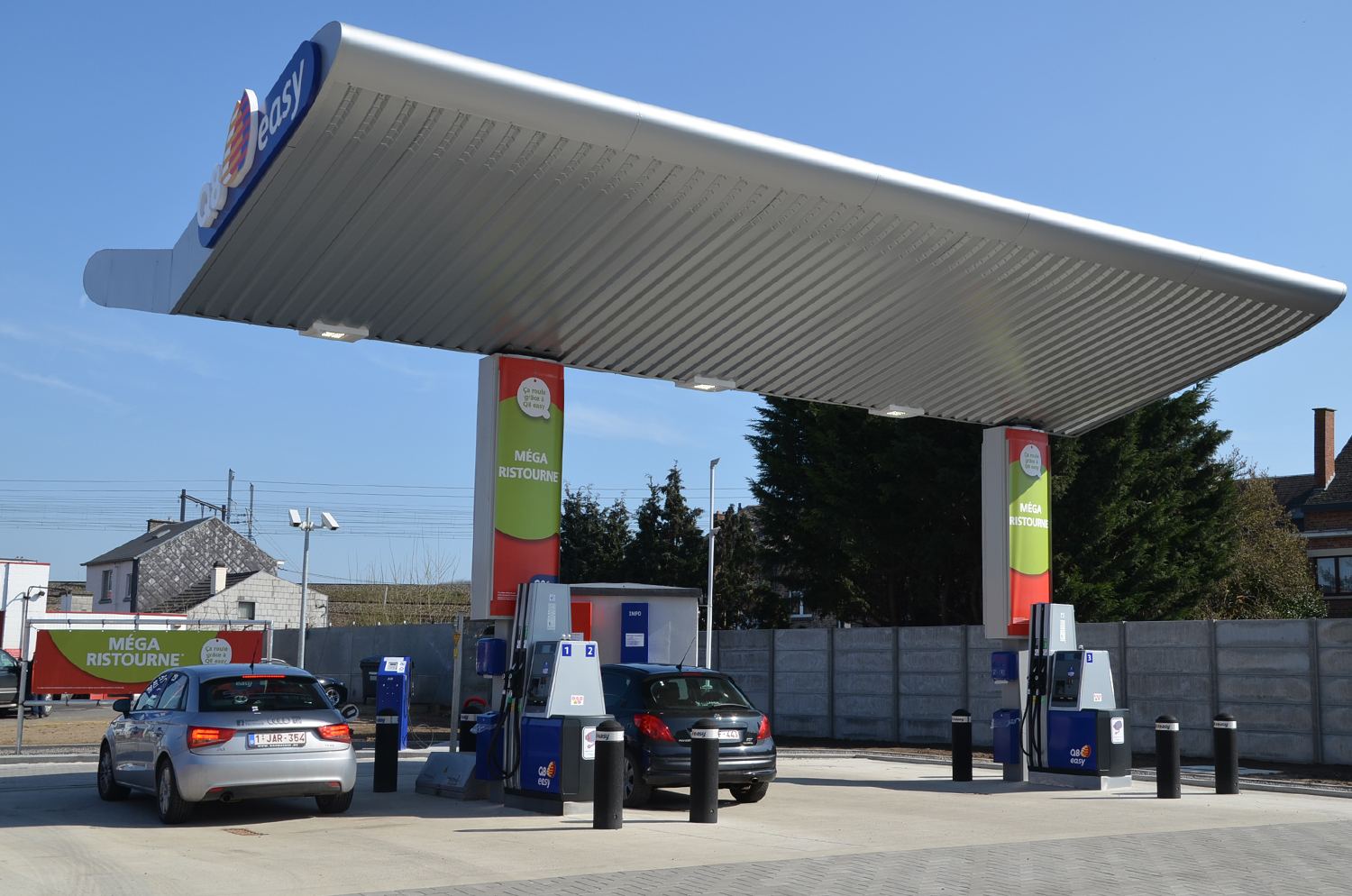 Transformation d’une station service