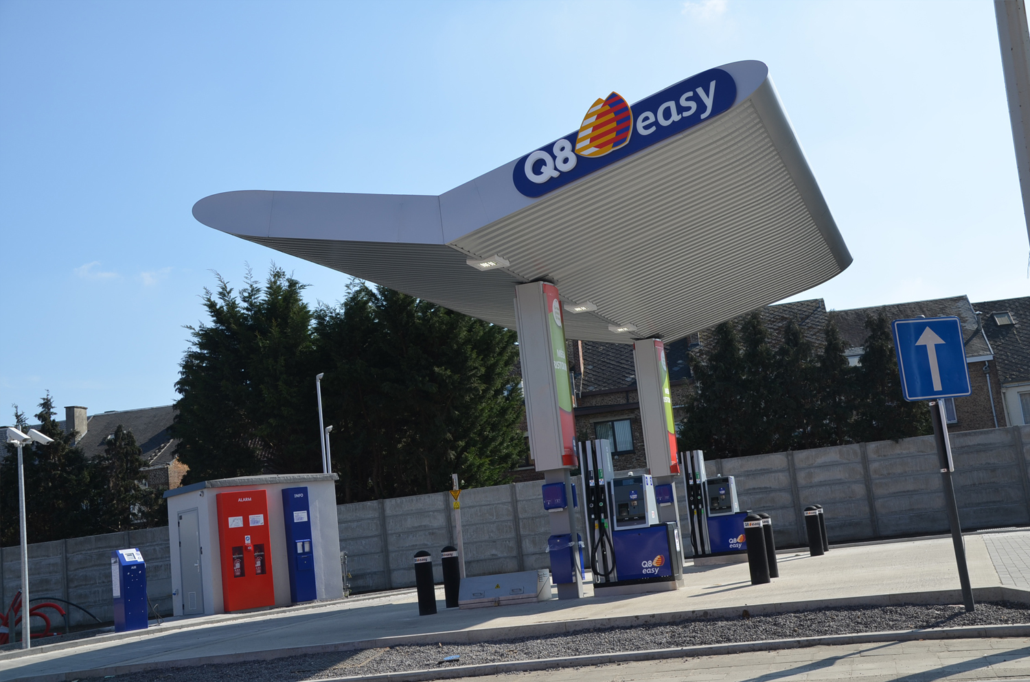 Transformation d’une station service