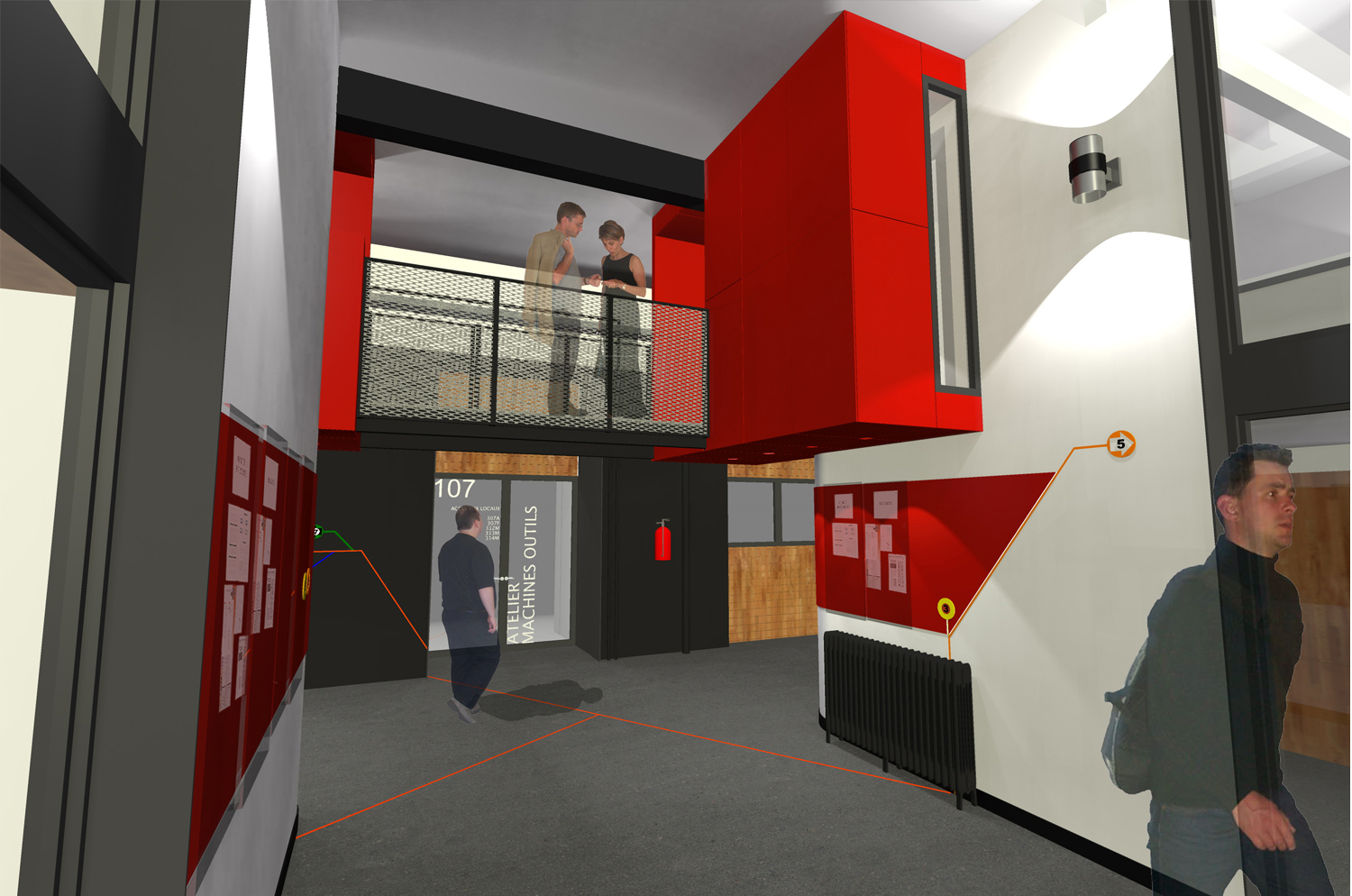 Rénovation du Grand Couloir