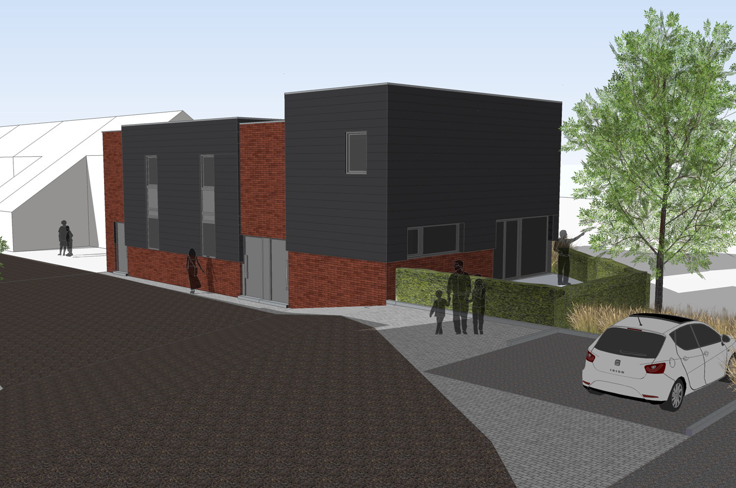 Maisons sociales à Ciney