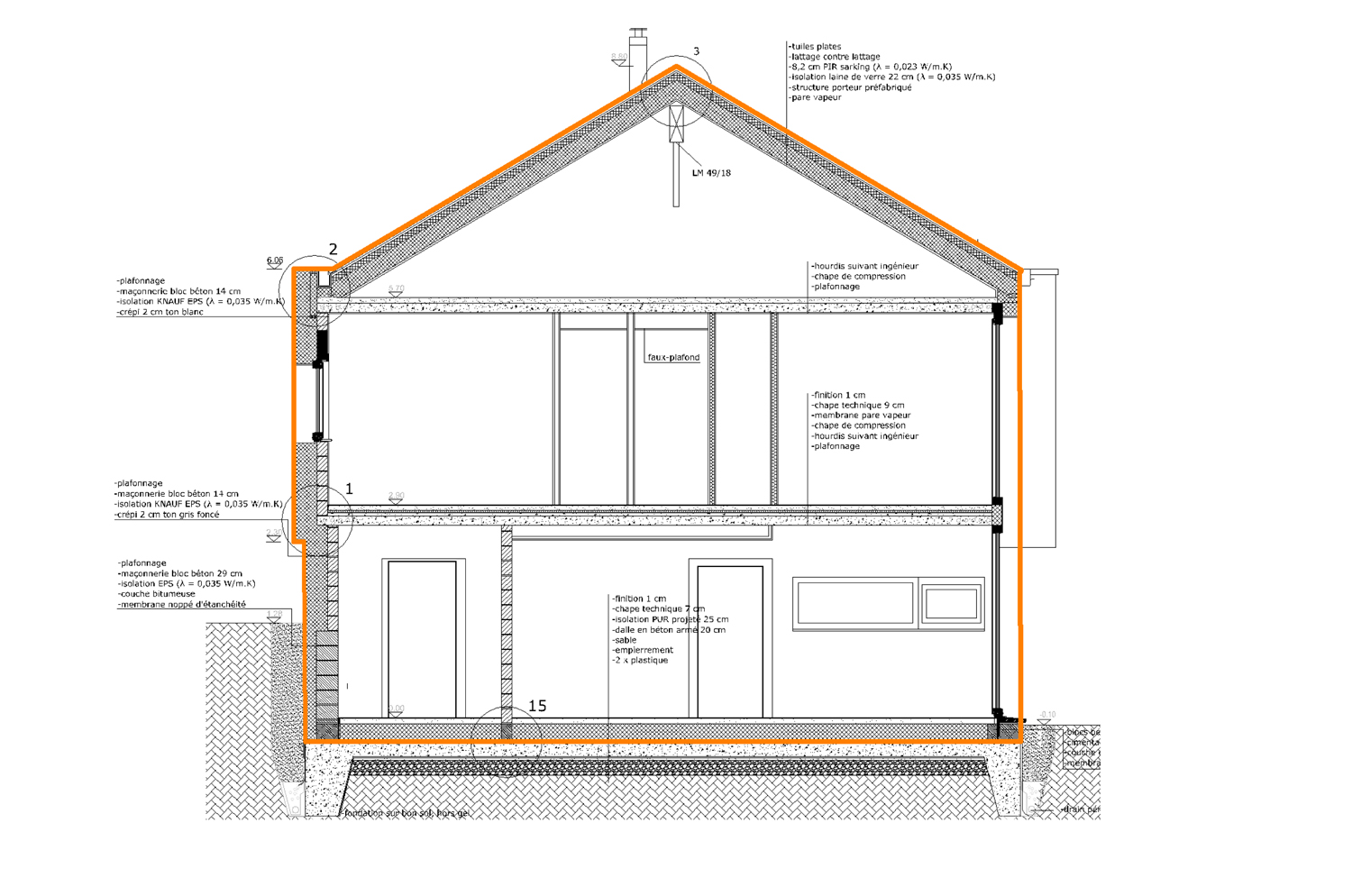 Habitation passive à Spontin