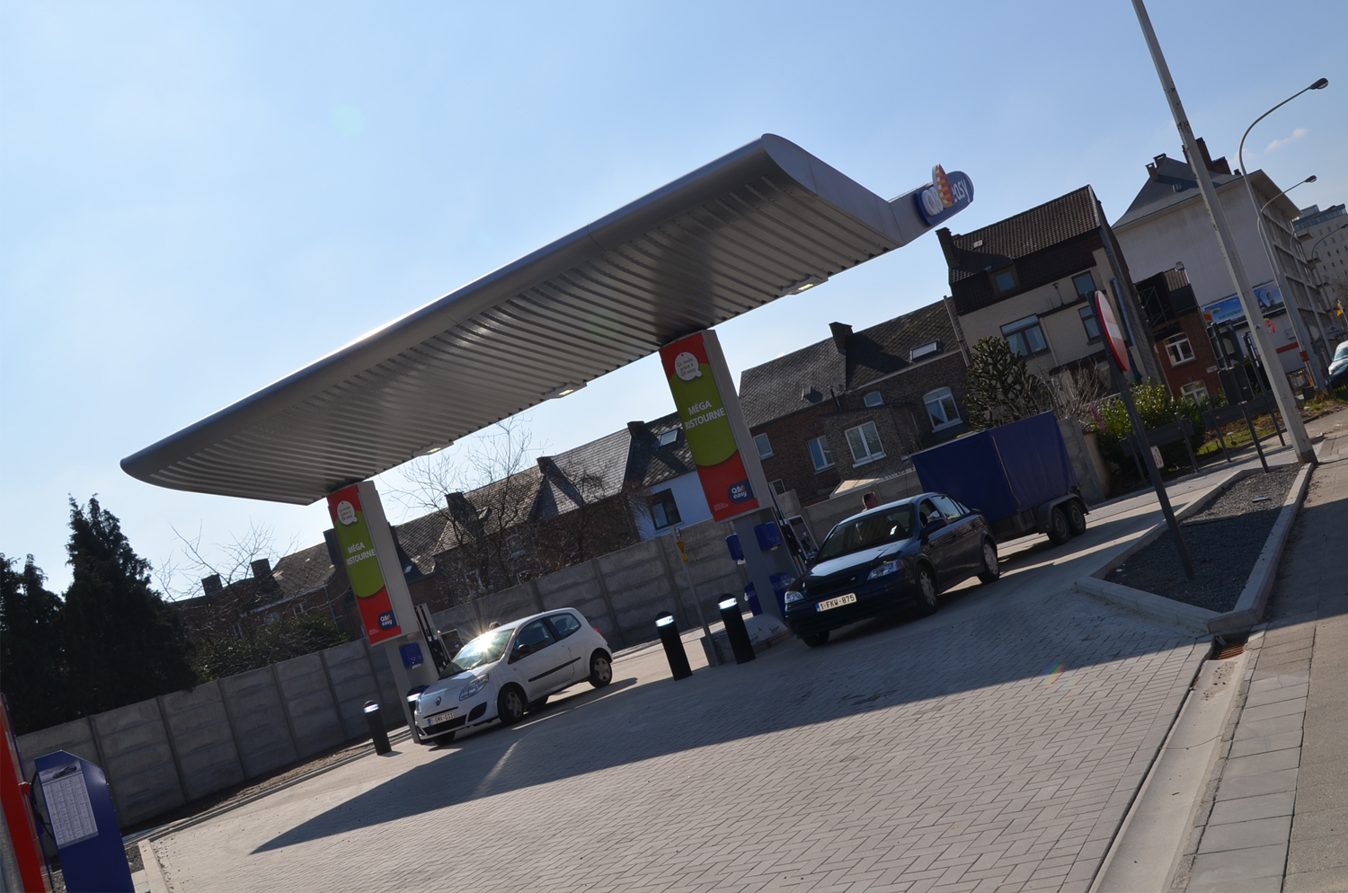 Transformation d’une station service