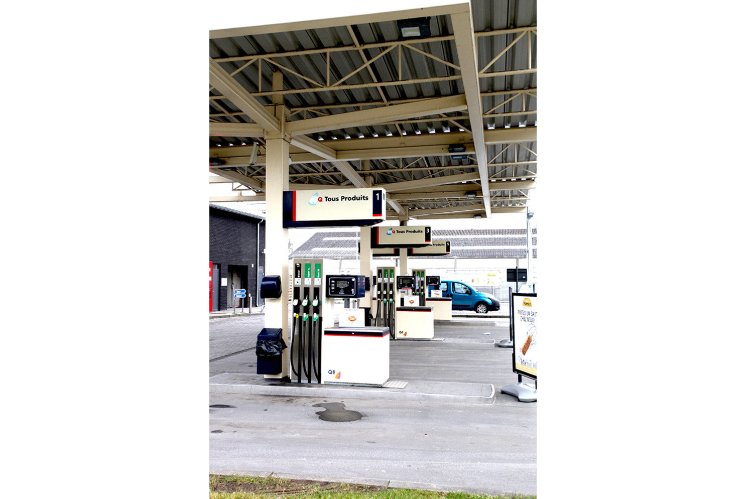 Transformation d’une station&shop