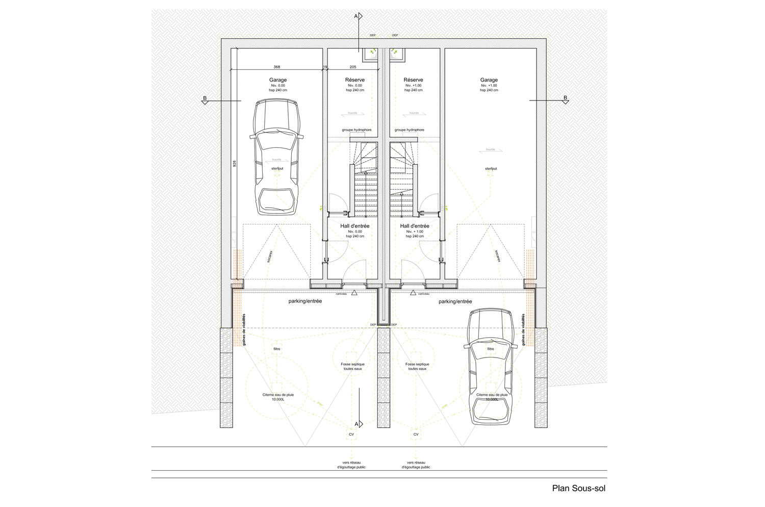 Double habitation à Soye