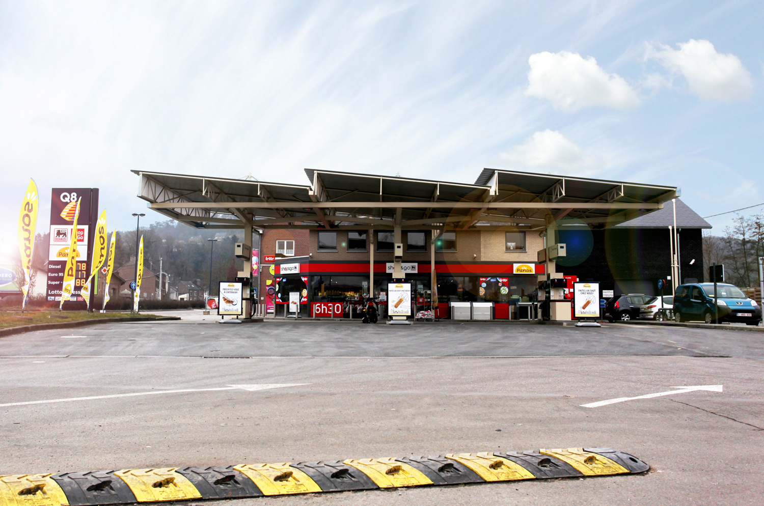 Transformation d’une station&shop