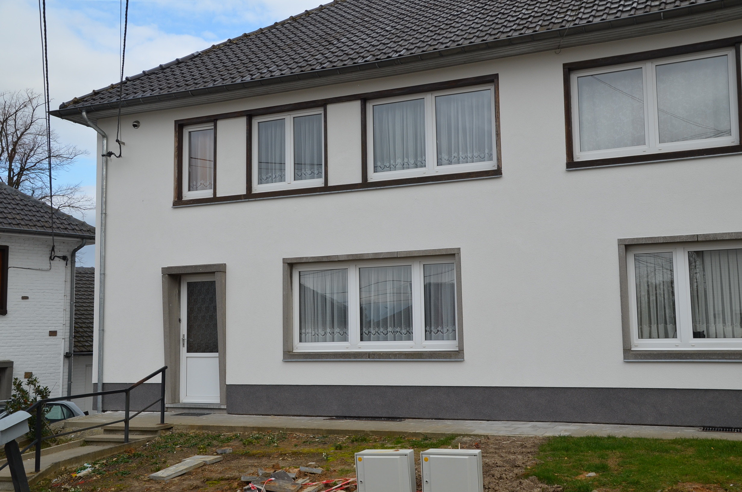 Rénovation de logements sociaux à Ciney