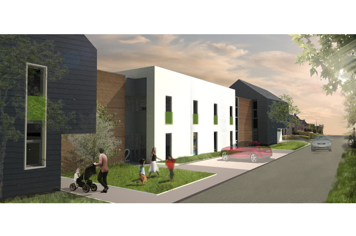 Bâtiment de logements