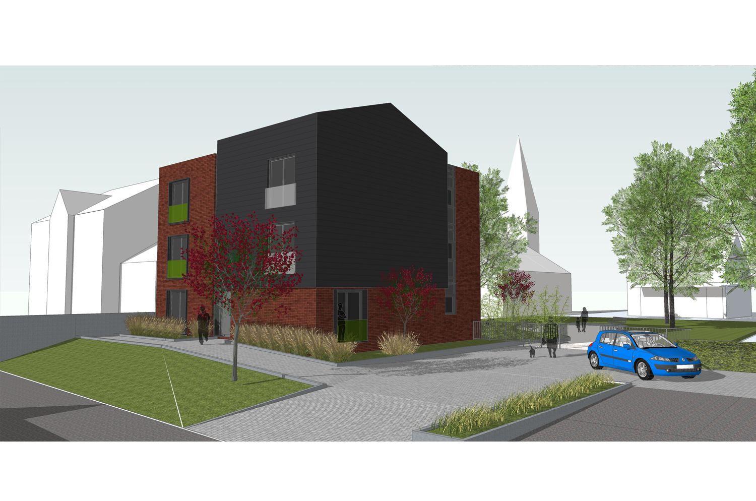 Bâtiment de logements