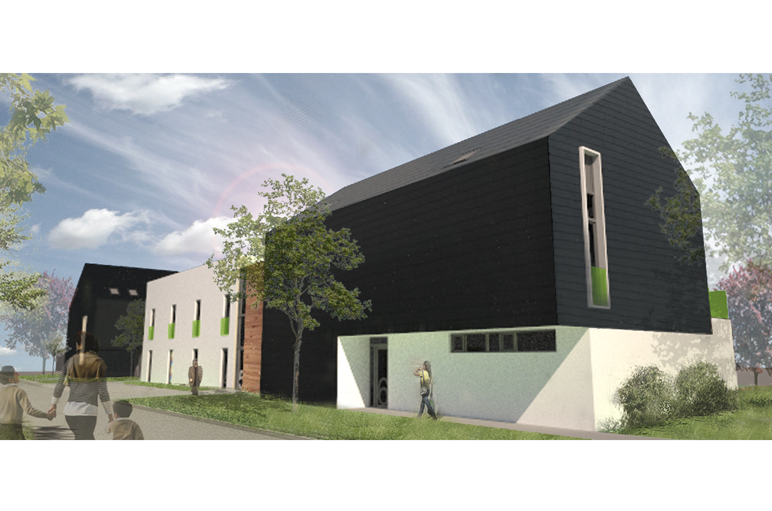 Bâtiment de logements