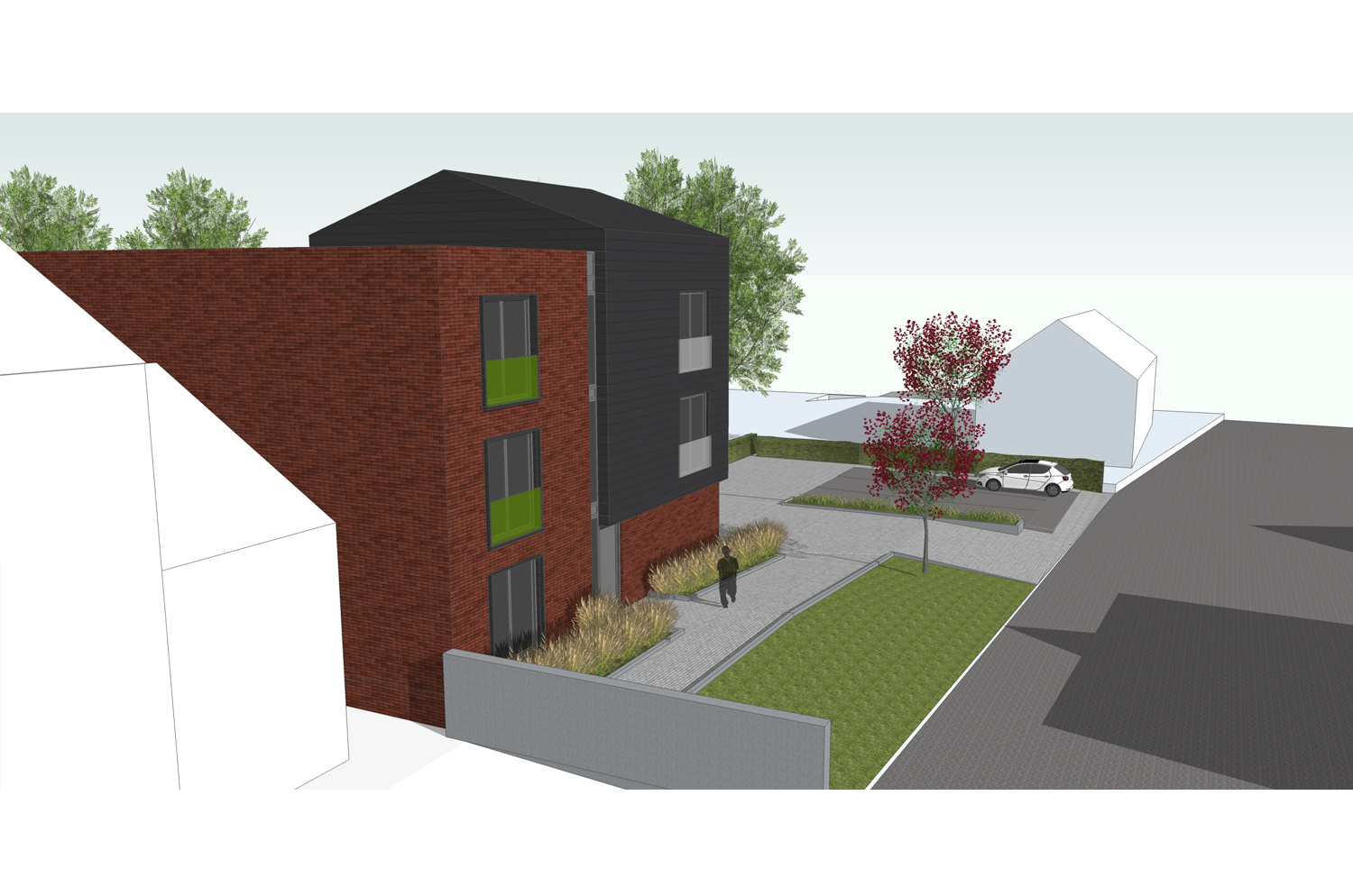 Bâtiment de logements