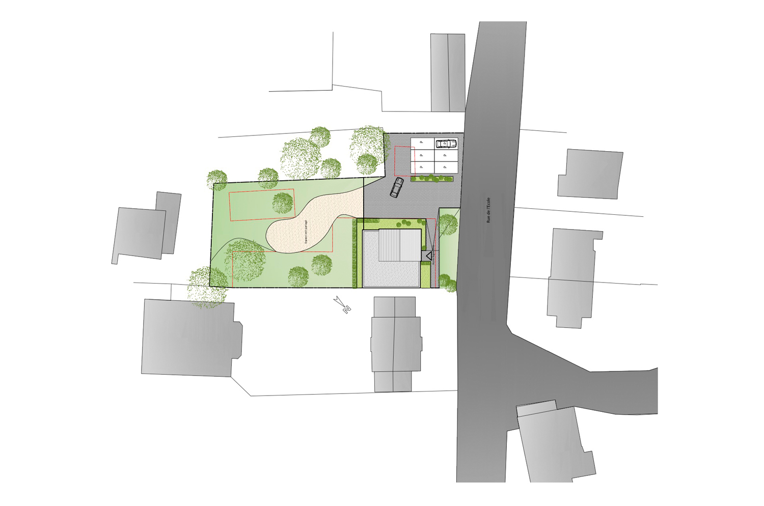 Bâtiment de logements