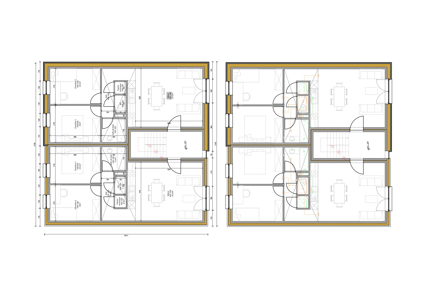 Bâtiment de logements
