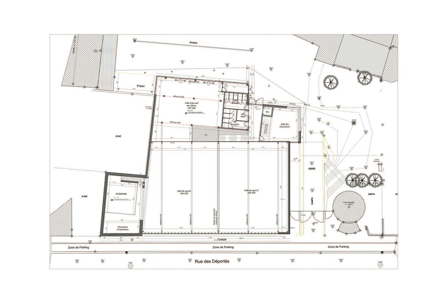 Extension d’une école à Gosselies