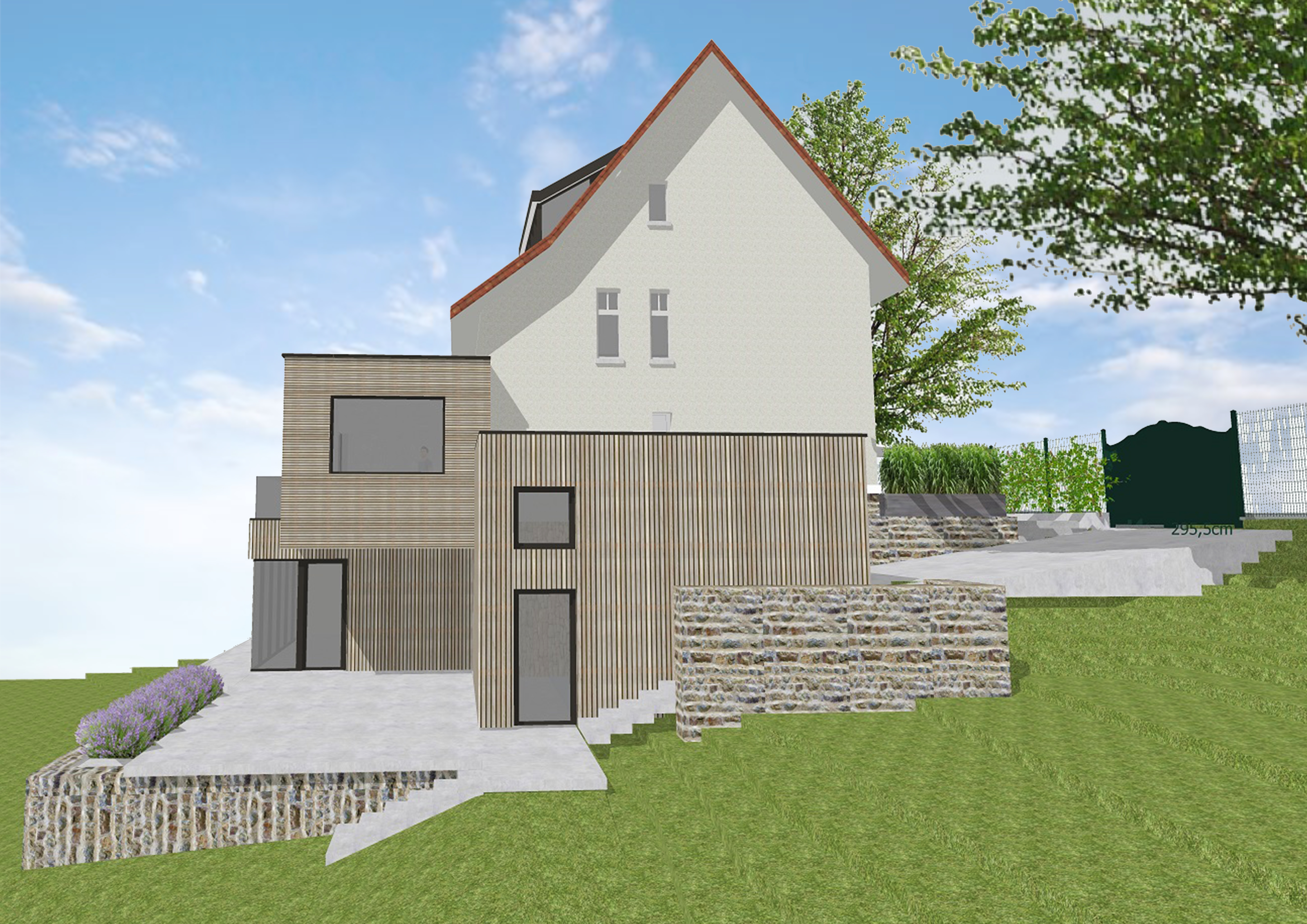 EXTENSION D’UNE MAISON