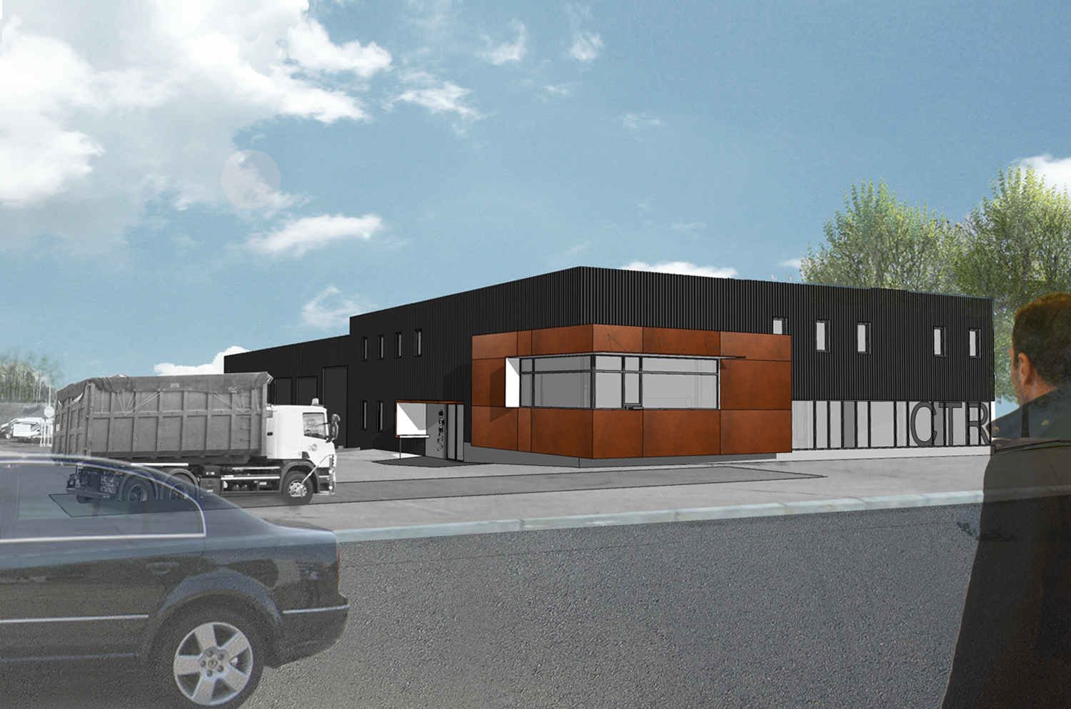 Réaffectation d’un centre de tri