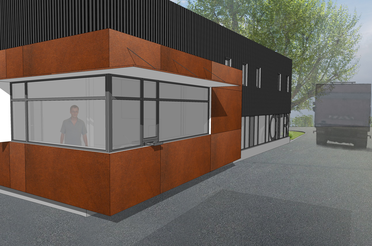 Réaffectation d’un centre de tri