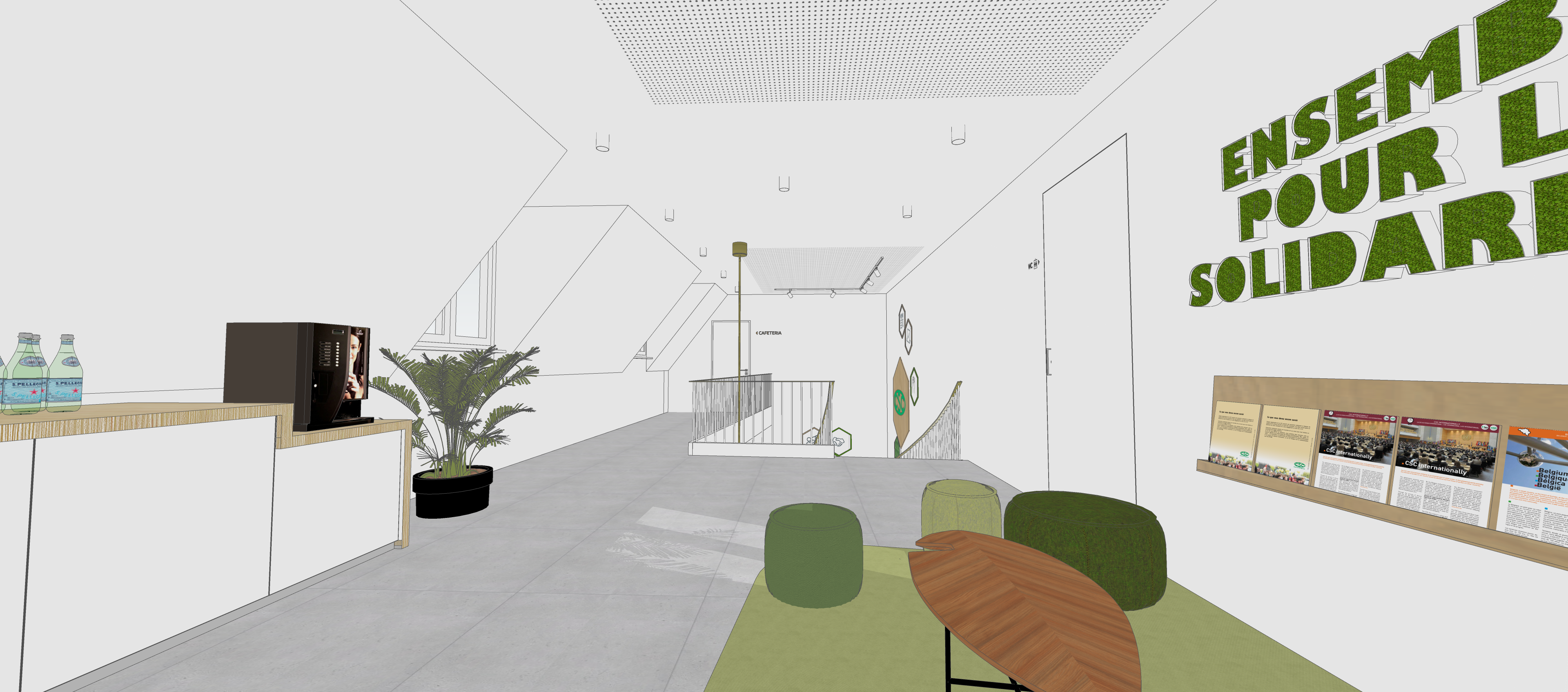 Transformation d’un immeuble de bureaux à Bouge