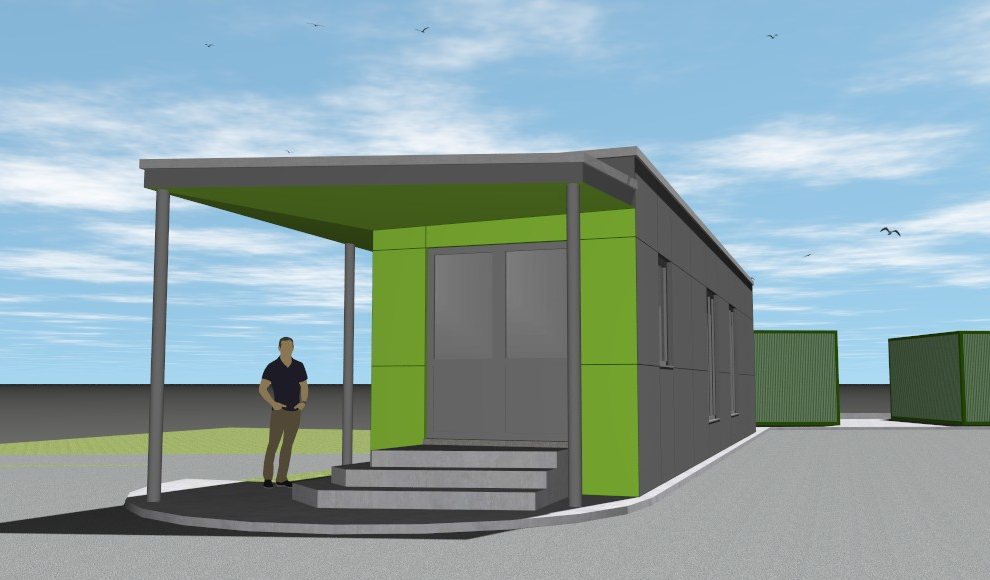 Nouveaux bureaux pour le recyparc de Champion
