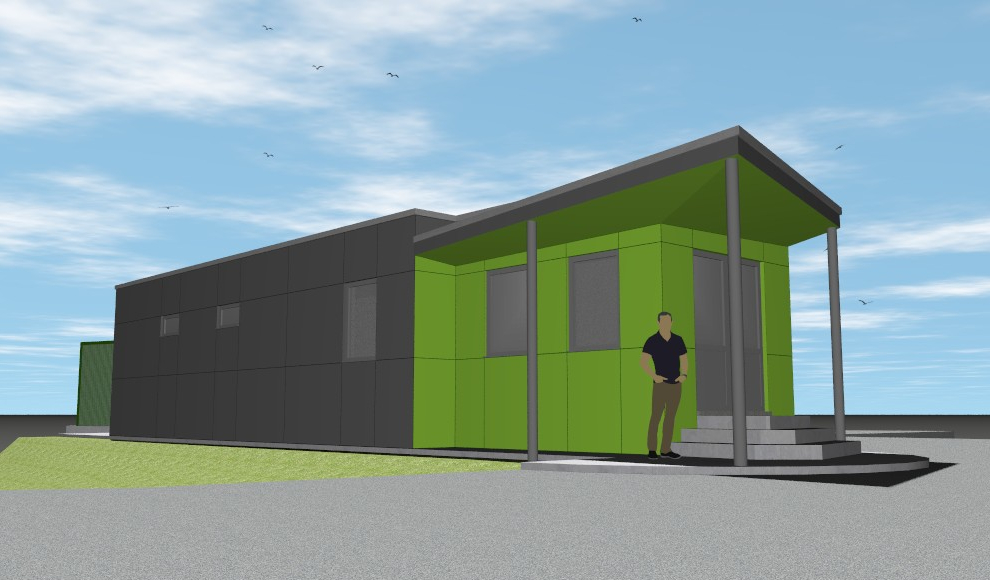 Nouveaux bureaux pour le recyparc de Champion