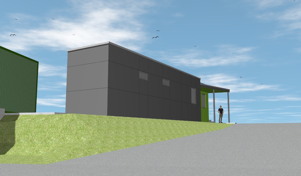 Nouveaux bureaux pour le recyparc de Champion