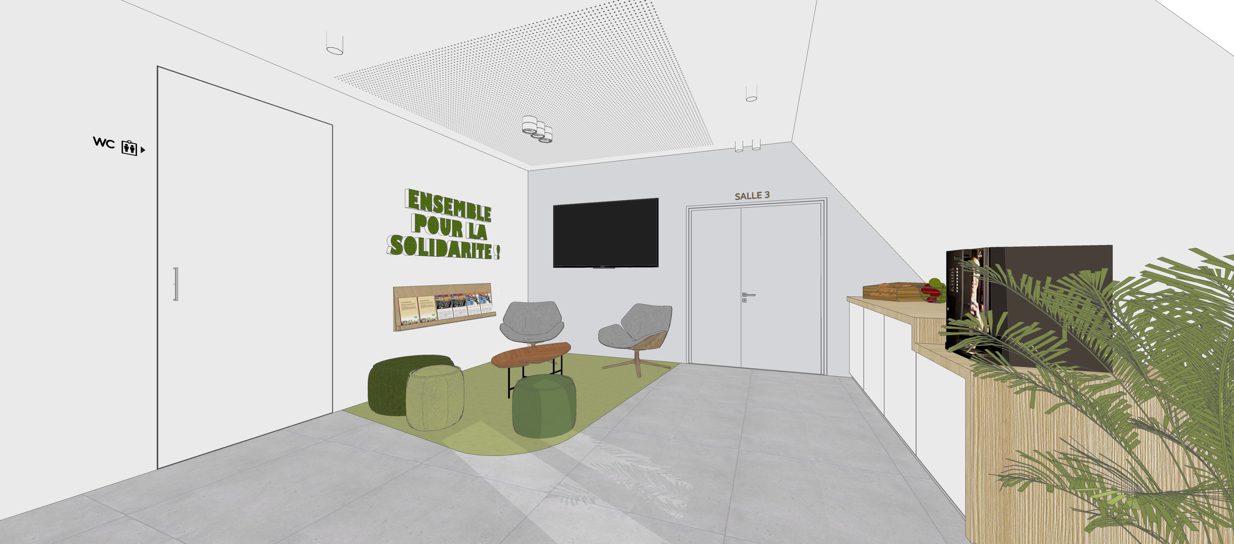 Transformation d’un immeuble de bureaux à Bouge